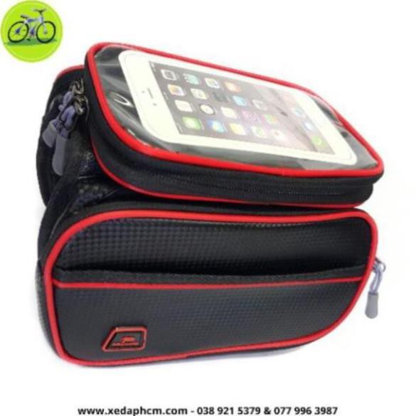 Túi treo sườn xe đạp, để điện thoại dụng cụ cá nhân chuyên dụng đi phượt
