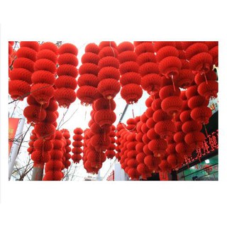 ĐÈN LỒNG TRANG TRÍ TẾT NILONG - ĐÈN LỒNG ĐỎ