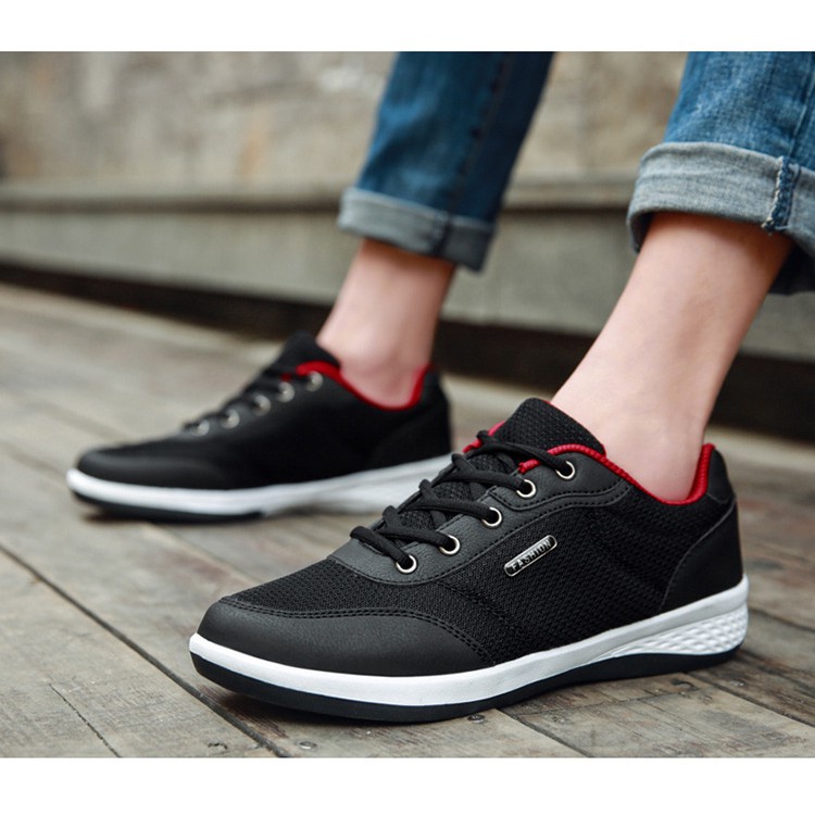 BL GiàyThể Thao 👟 Nam đế đúc siêu nhẹ vải dệt thoáng buman 2 mầu ôm chân đế cao su nhẹ hd12