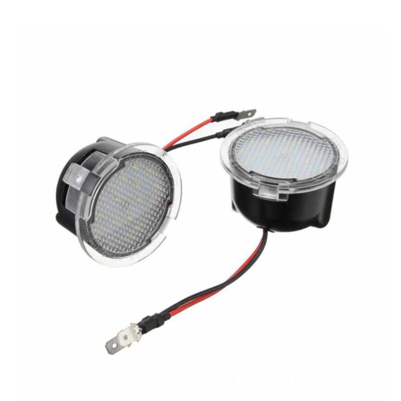 Bộ 2 đèn led dẫn đường gắn dưới kính chiếu hậu cho Ford Edge Fusion Flex Explorer Mondeo Taurus