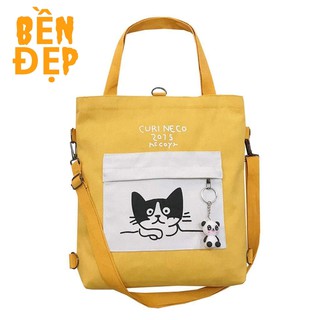 Túi Tote Chất Liệu Vải Canvas TOTE1 Phong Cách Teen