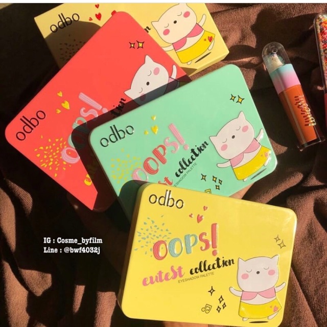 BẢNG MẮT 12 Ô ODBO OOPS CUTEST COLLECTION