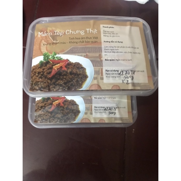 [Mã GROXUAN1 giảm 8% đơn 150K] Mắm tép chưng thịt/ Thịt chưng mắm tép 500g ngon tuyệt đỉnh | BigBuy360 - bigbuy360.vn