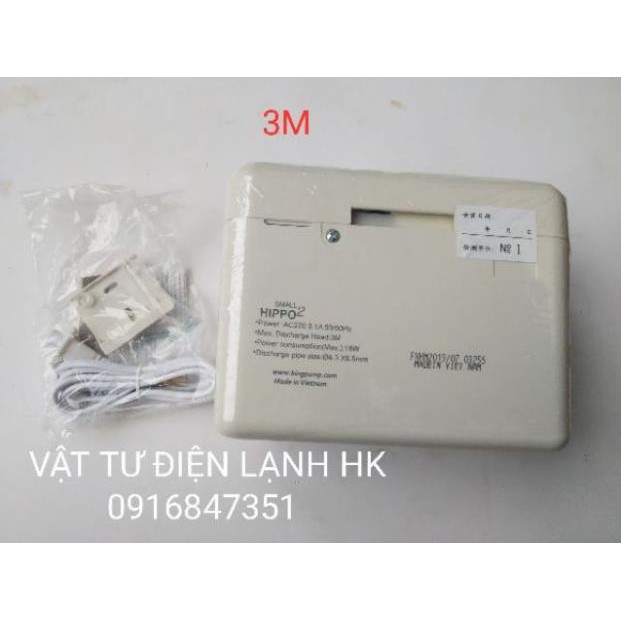 Máy bơm Kingpump thoát nước ngưng máy lạnh điều hoà Made in Vietnam 3 mét 6 mét Kingpump 3M 6M King Pump