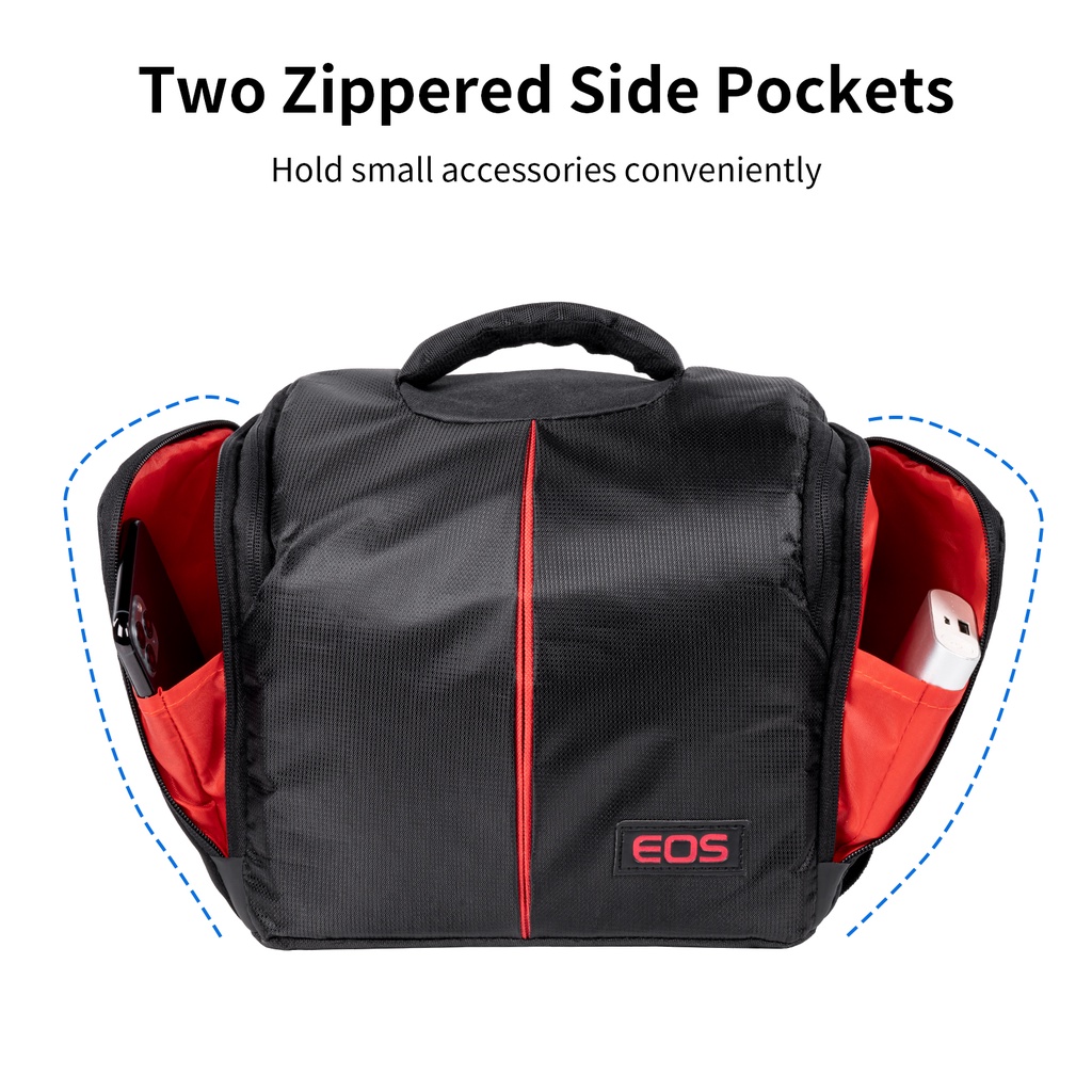 Túi đựng máy ảnh Selens nhỏ có chia ngăn tiện lợi cho DSLR
