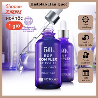 Serum dưỡng da chống lão hóa Histolab 50 EGF Complex Ampoule Derma Science 50ml - Histolab Hàn Quốc