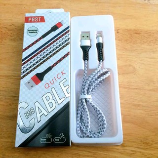 Cáp Lightning và Micro USB dây dù cao cấp