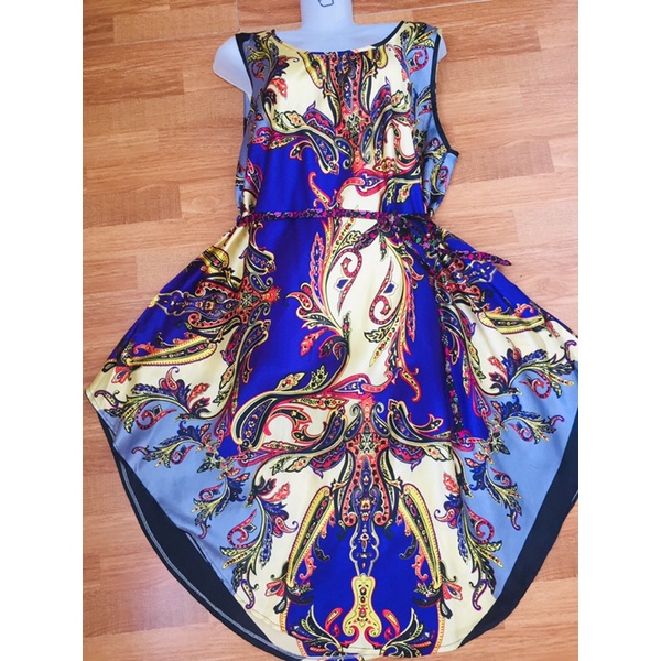 đầm silk freesize