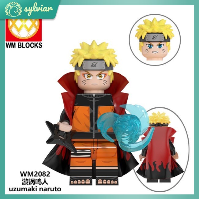 Mô Hình Đồ Chơi Lego Nhân Vật Sasuke Itachi Madara Obito WM6105 6106