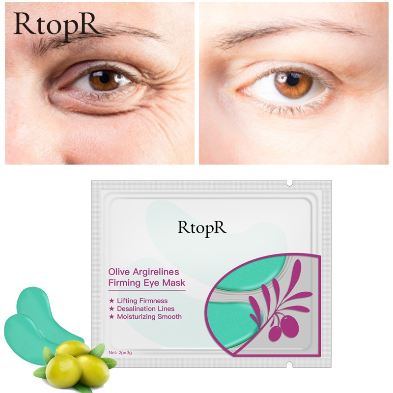 (Hàng Mới Về) 1 Cặp Mặt Nạ Mắt Rtopr Chiết Xuất Ô Liu Làm Săn Chắc Da Chống Lão Hóa | BigBuy360 - bigbuy360.vn