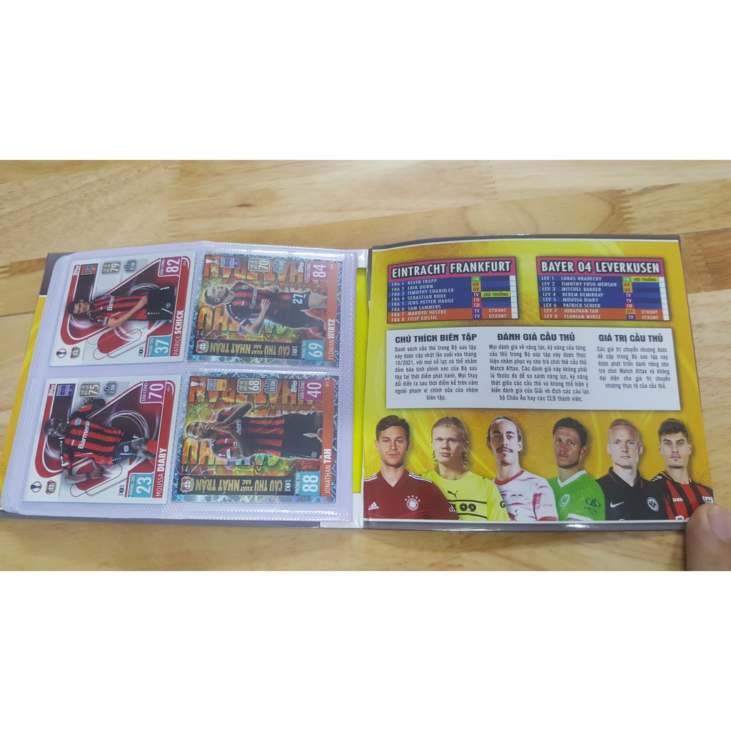 BST Album thẻ in Match Attax 2021/2022 Bundesliga