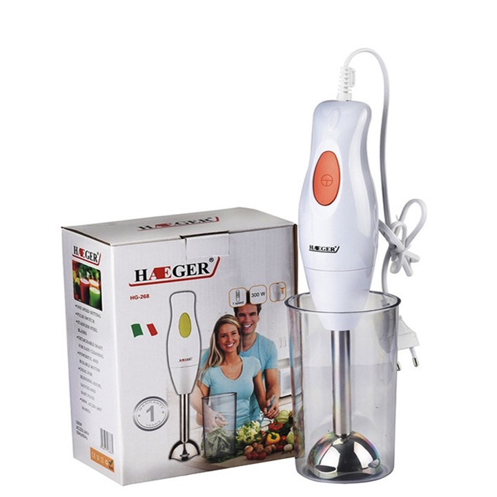 [Mã SKAMCLU9 giảm 10% đơn 100K] Máy xay sinh tố cầm tay đa năng HAEGER HG - 268