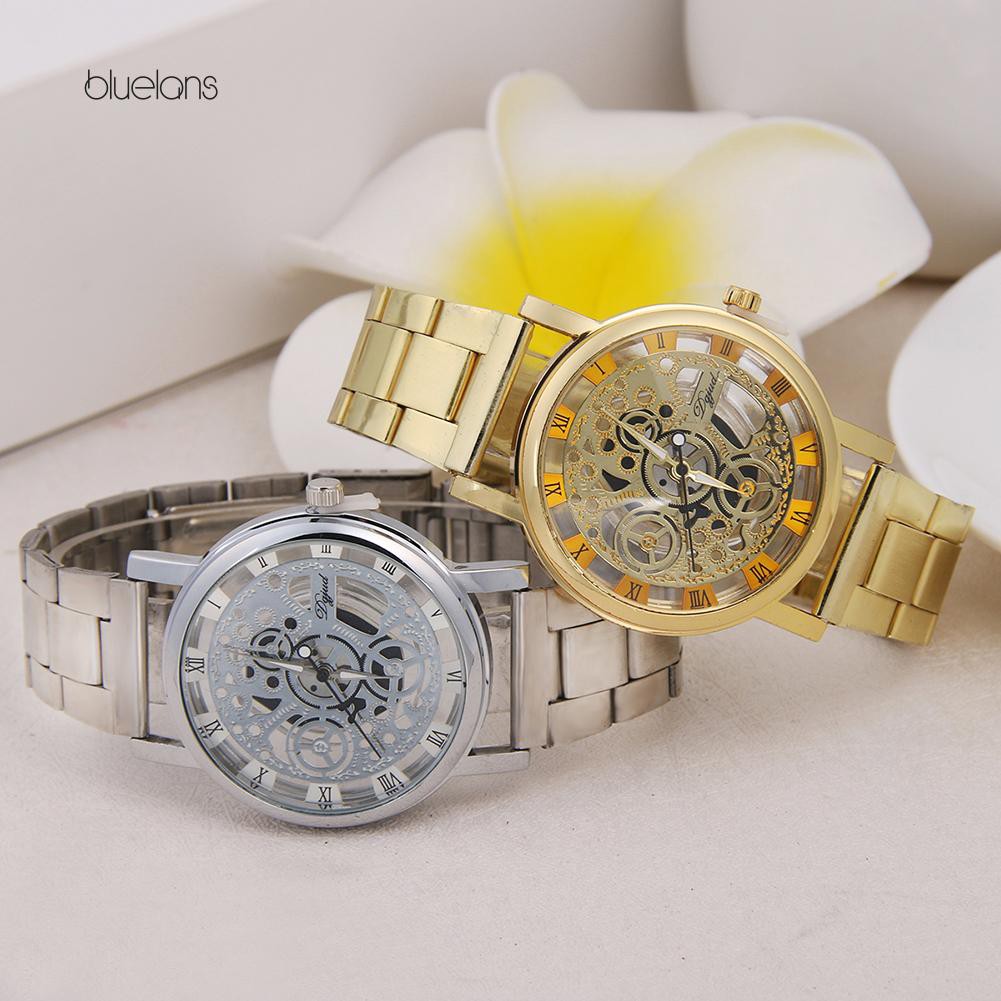 Đồng Hồ Số La Mã Dây ThéP Không Gỉ ThờI Trang Cho Nữ