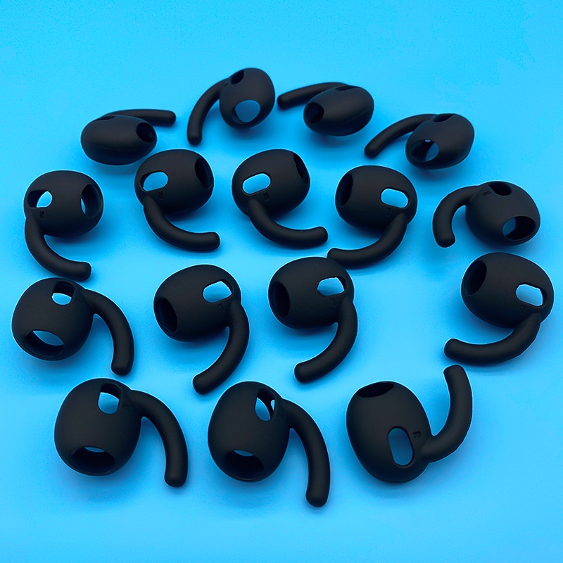 [1 Cặp] Nút Cao Su Bọc Tai Nghe Bluetooth AP AirPods 3 Có Sừng Móc Thể Thao