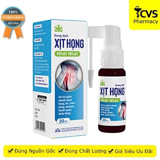 xịt họng nhất nhất