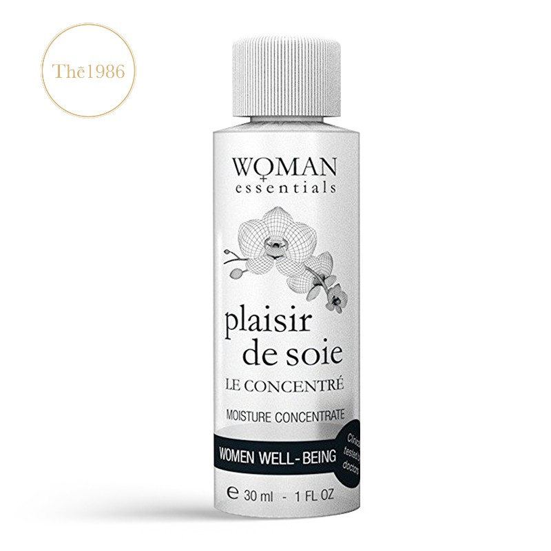 Dầu dưỡng ẩm vùng kín khô do mãn kinh, tiền mãn kinh Plaisir de soie 30ml - Woman Essentials