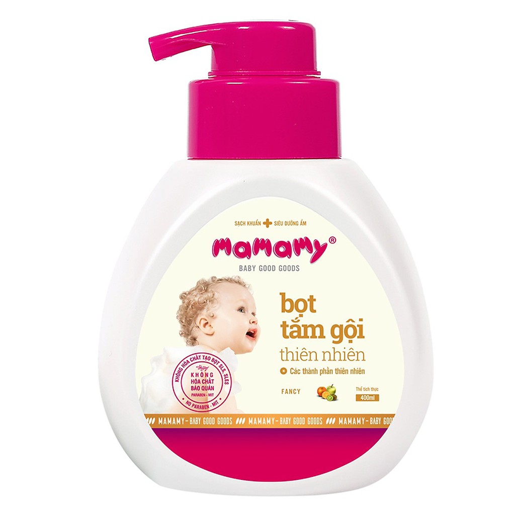 Sữa tắm gội dạng bọt mamamy