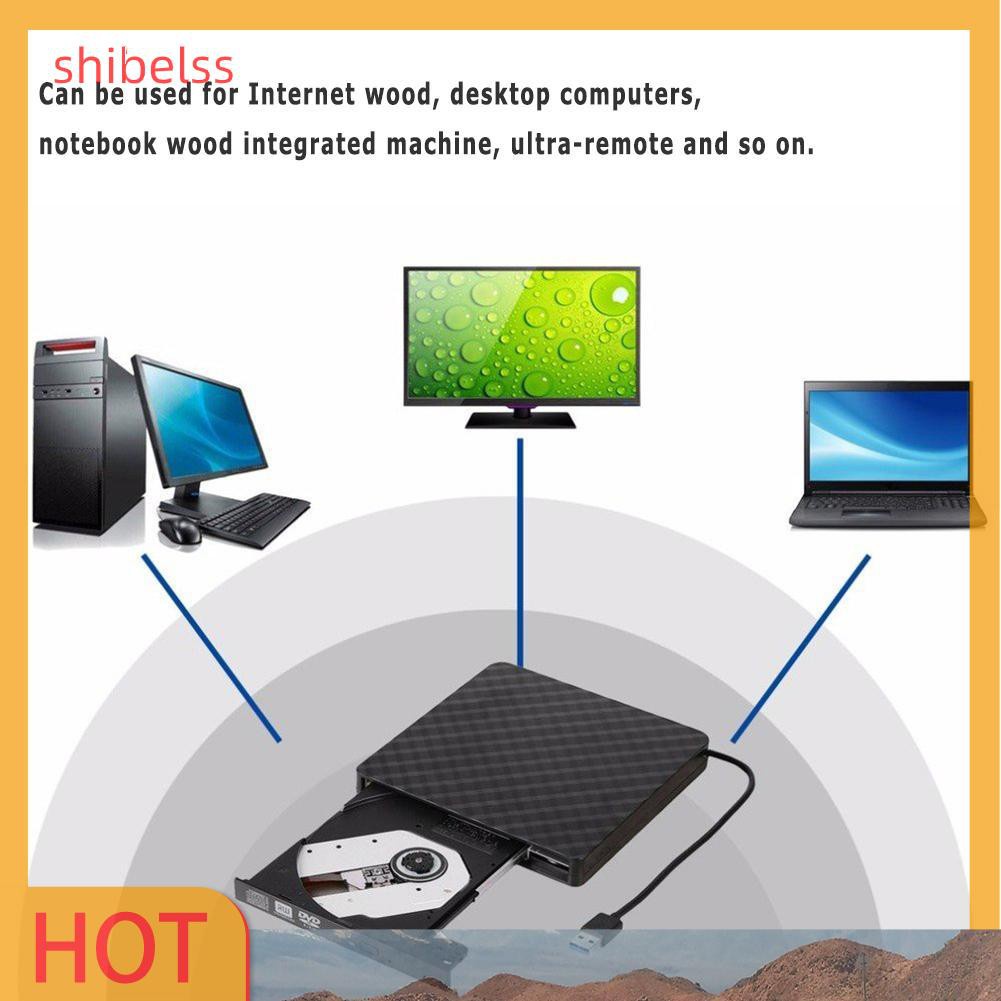 Ổ Đĩa Dvd Ngoài Shibelss Usb 3.0 | BigBuy360 - bigbuy360.vn