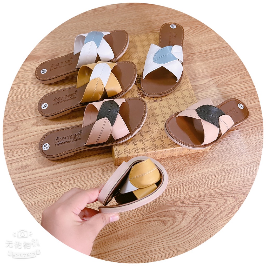 Sandal đóng Hồng Thạnh 3 màu xinh xắn