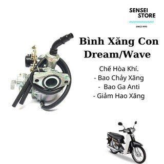 Bình Xăng Con (chế hòa khí) Dùng Cho Xe ( Dream WAVE Tiết Kiệm Xăng )