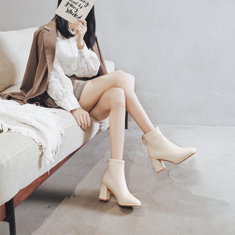 Bốt nữ cao cổ 7 phân (mã 5261) | BigBuy360 - bigbuy360.vn