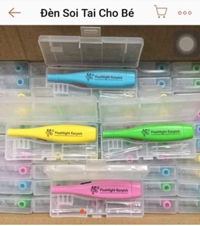 Combo 3 dụng cụ lấy dáy tai có đèn LED