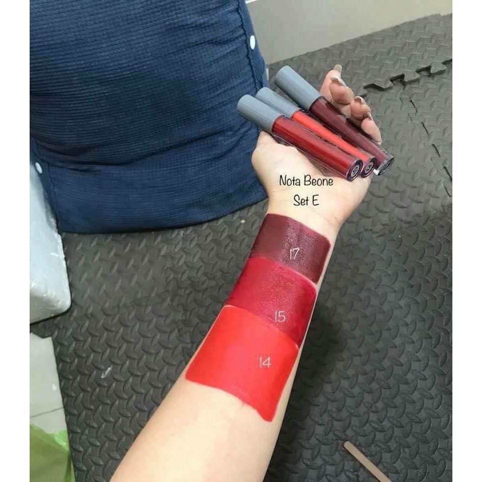 SET 3 SON KEM SOFT MATTE KHÁNG NƯỚC SIVANNA | Thế Giới Skin Care