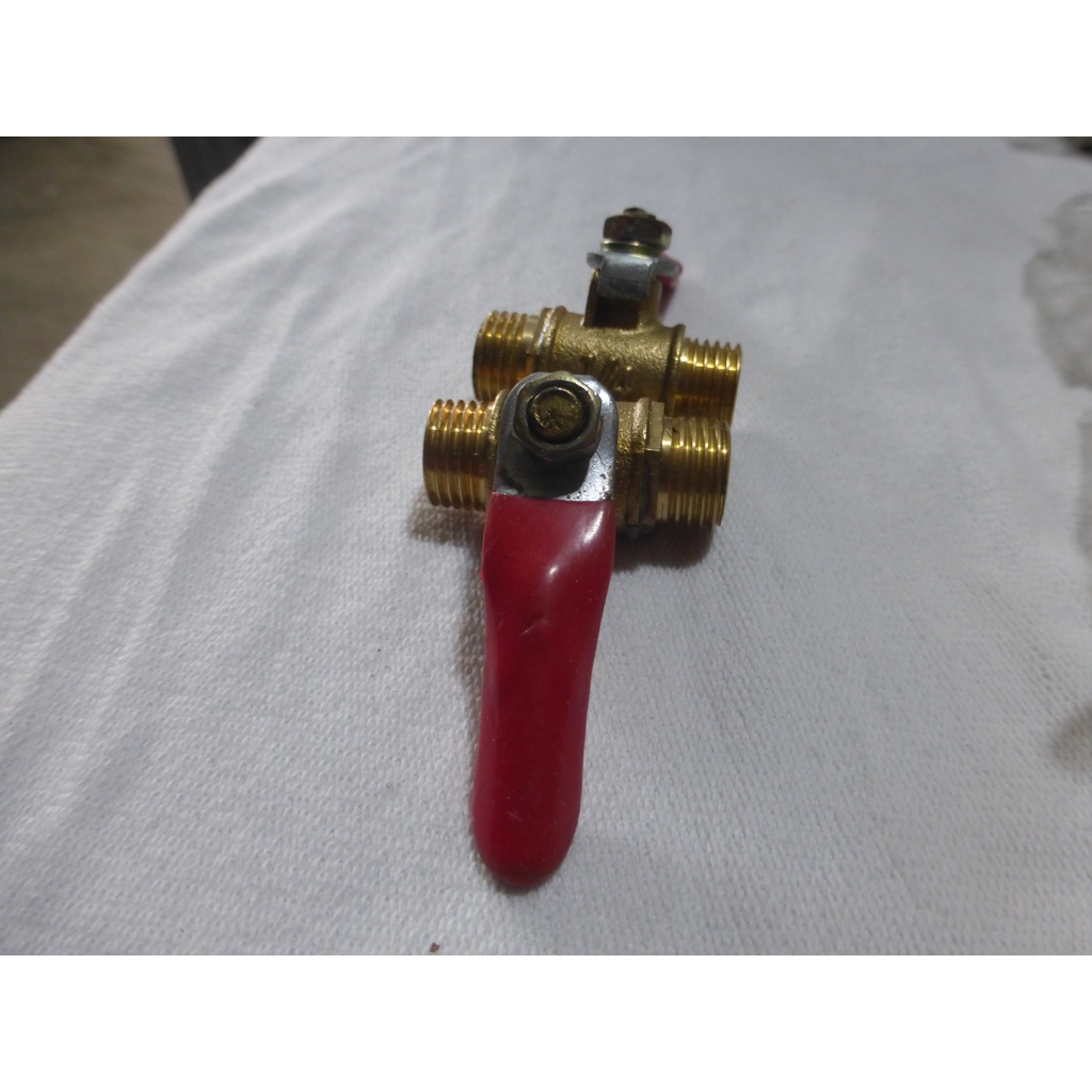 Van gạt bi đồng thau