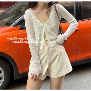 Áo cardigan len mỏng