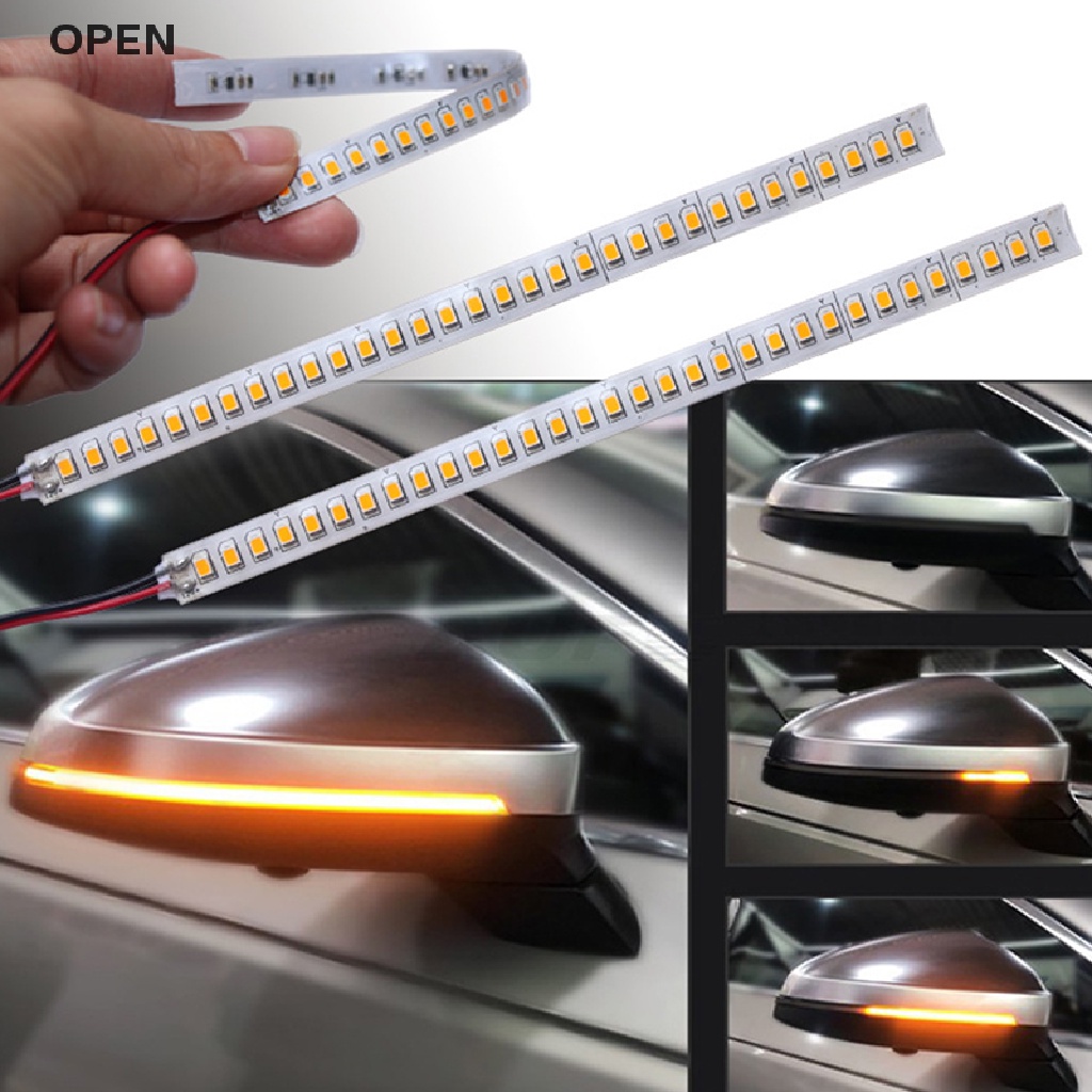 Op 1 Dải Đèn LED Tín Hiệu Xi Nhan Gắn Gương Chiếu Hậu Xe Hơi my