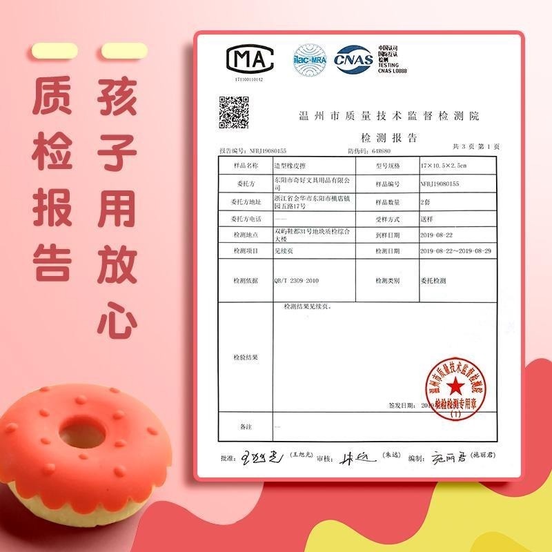 Gôm tẩy họa tiết hoạt hình dễ thương cho trẻ mẫu giáo