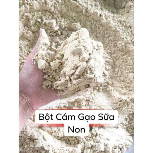 Bột cám gạo sữa non tẩy da chết, tắm trắng handmade 1 kg