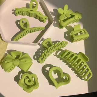 Set 9 Kẹp Ngoạm Xanh Lá