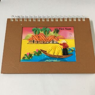 Sổ lưu niệm giấy xoắn độc đáo (16cm x 11cm)