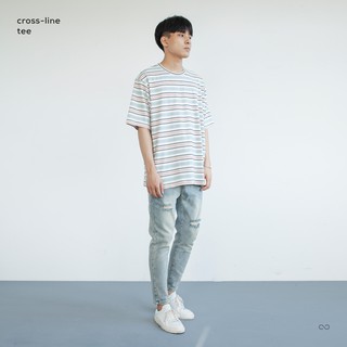 Áo Phông Đôi LOOK CROSS-LINE TEE