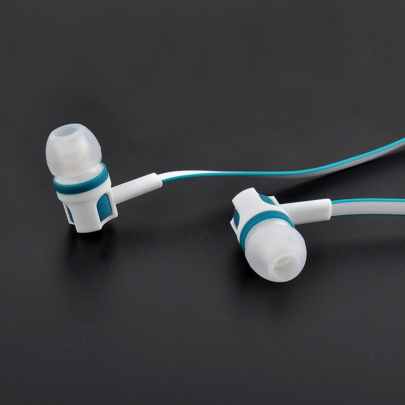 Tai nghe nhét tai có micro với âm thanh trầm giảm tiếng ồn giắc cắm 3.5mm