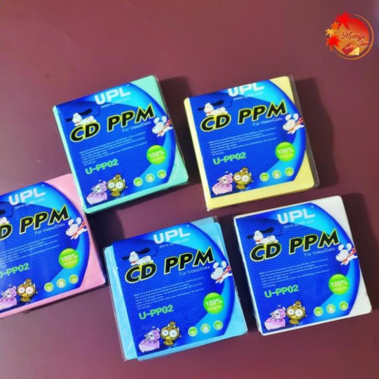 Vỏ đựng đĩa DVD/CD Túi 100 chiếc nhiều màu