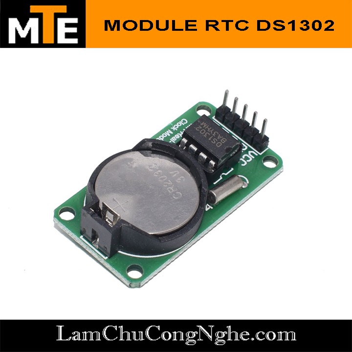 Module thời gian thực RTC Ds1302 Tặng kèm pin Cr2032