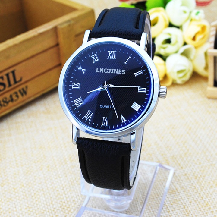 Đồng hồ nam LNGJINES dây da thời trang SP895