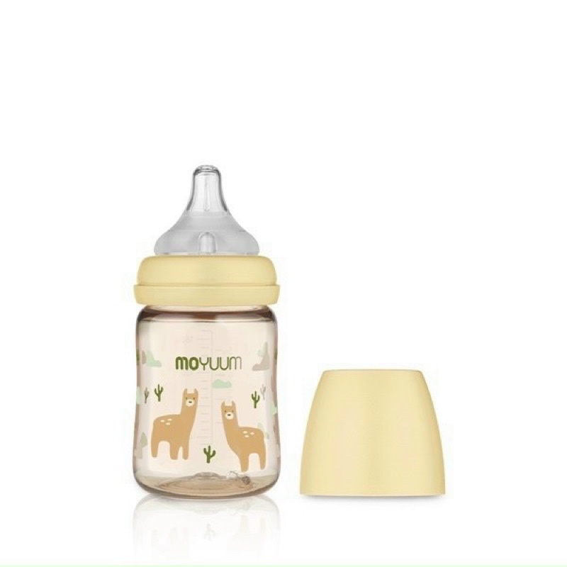 Bình sữa Moyuum Lạc Đà, Moyuum Vàng, Moyuum llama edition 170-270ml