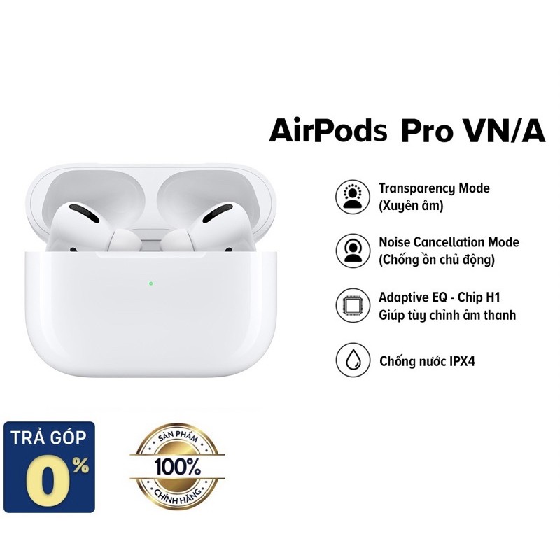 (VN/A Chính Hãng) Tai Nghe Airpod Pro New Nguyên Seal Full Box - Chính Hãng Việt Nam | BigBuy360 - bigbuy360.vn