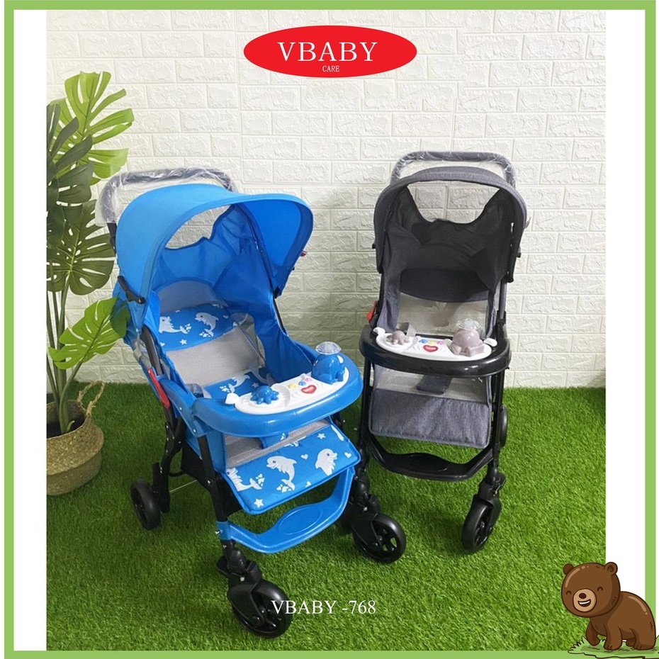 [Mã 11FMCGSALE giảm 100K đơn 500K] Xe Đẩy V-Baby 768