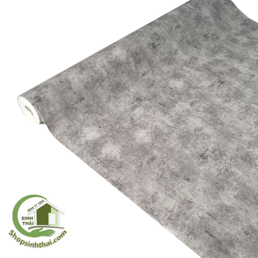 Giấy dán tường giả xi măng bê tông -  - không có keo