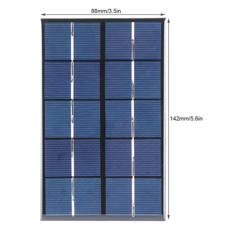Miếng Sạc Pin Năng Lượng Mặt Trời Mini 1.9w 5v