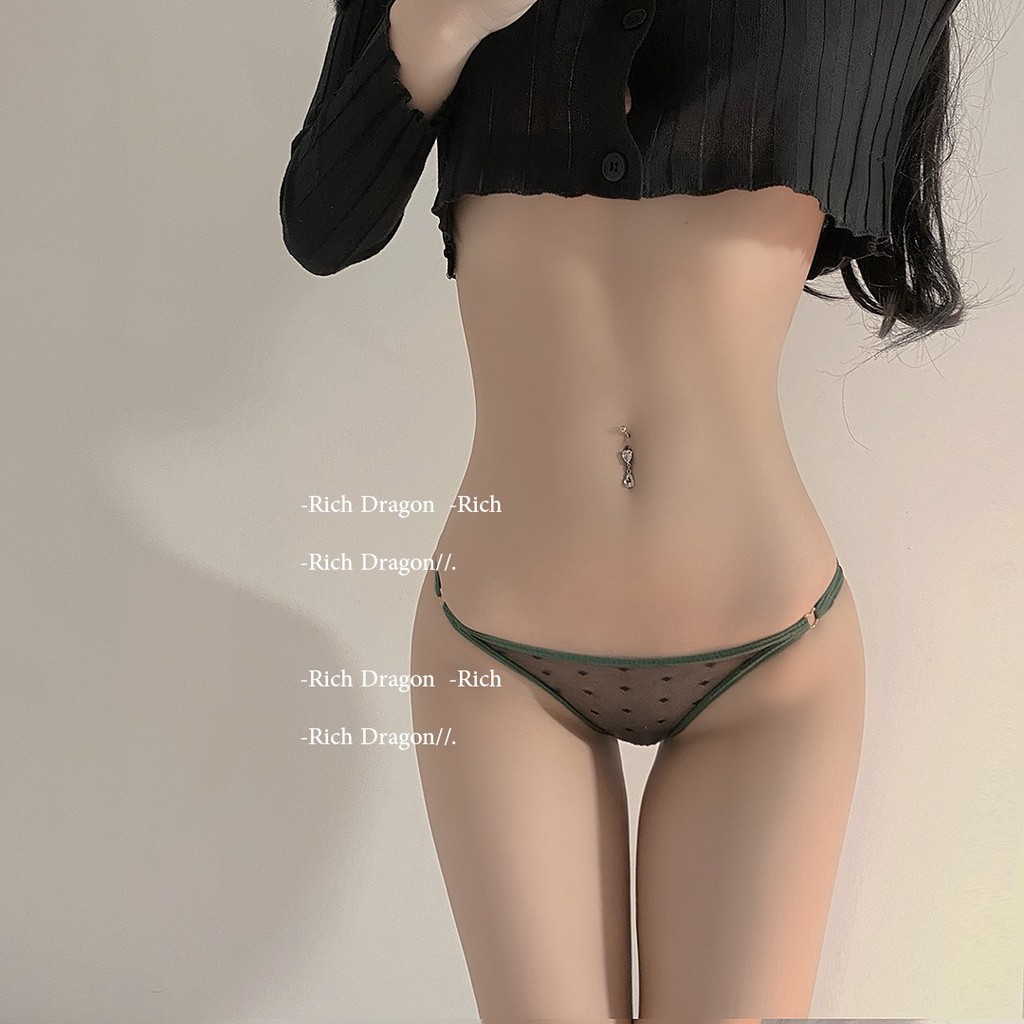 Quần lót nữ ren lưới cao cấp hình tim Xeme D1-06