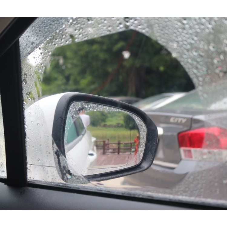 Combo 4 miếng dán chống nước gương chiếu hậu và cửa sổ ô tô | BigBuy360 - bigbuy360.vn