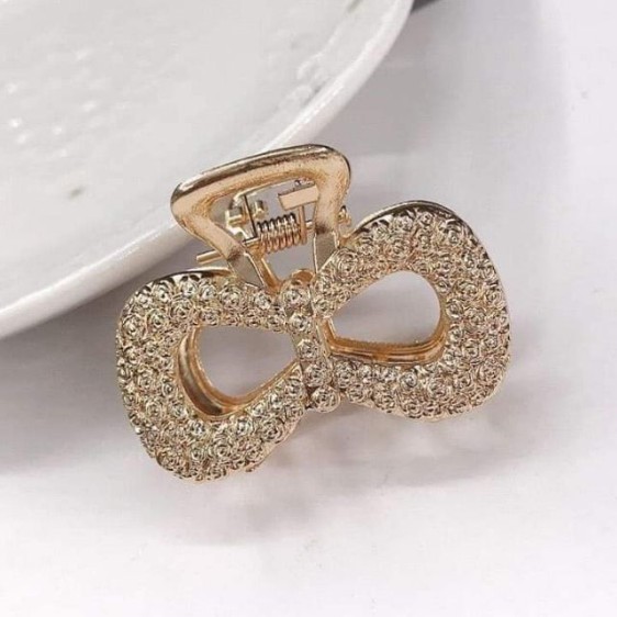 Set 5 Kẹp Tóc Càng Cua Hàn Quốc Xi Vàng Cực Đẹp Siêu Xinh