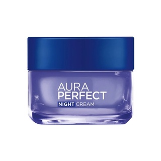 Kem dưỡng da trắng mịn ban đêm L'Oreal Paris Aura Perfect Night Cream 50ml - SHOP DIỆU HUYỀN
