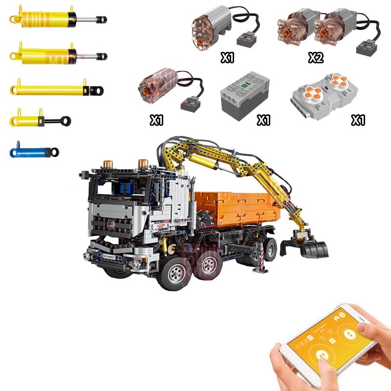 Lắp ráp nonlego Technic - Moud King 19007