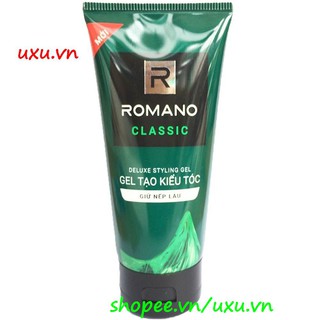 Gel Tạo Kiểu Tóc 150G Romano Classic Giữ Nếp Lâu Làm Mềm Tóc, Với uxu.vn Tất Cả Là Chính Hãng.